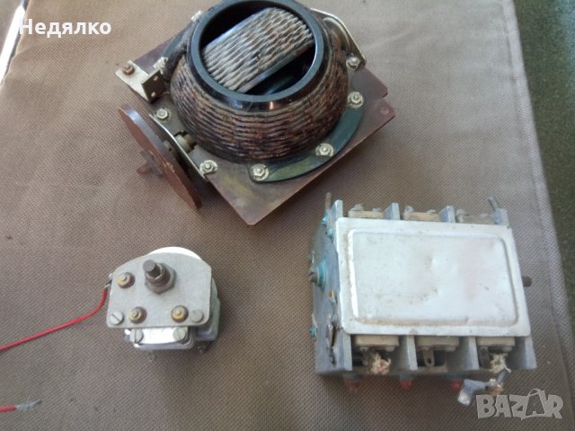 Вариометри и въздушни кондензатори от радиостанция, снимка 2 - Други ценни предмети - 30451076