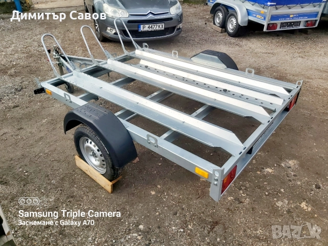 Туристическо,самосвално ремарке за 3 мотора REPO до 750кг., снимка 5 - Ремаркета - 52008188