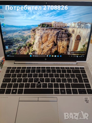 Само за 599 евро ! HP EliteBook 840 G8 Intel Core i5-1145G7 Windows 11, снимка 2 - Лаптопи за работа - 53891500