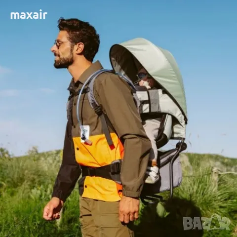 Babymoov Ергономична раница за носене на дете Moov & Hike *** Безплатна доставка, снимка 3 - Кенгура и ранички - 48744246