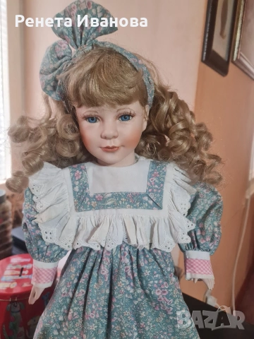 Прекрасна стара порцеланова кукла , снимка 3 - Антикварни и старинни предмети - 53035734