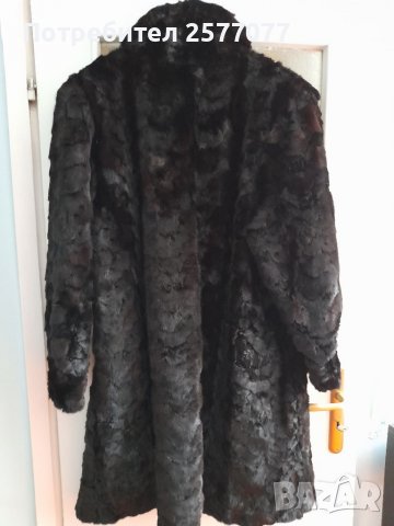 Кожено палто от нутрия, 48, снимка 8 - Палта, манта - 38022933