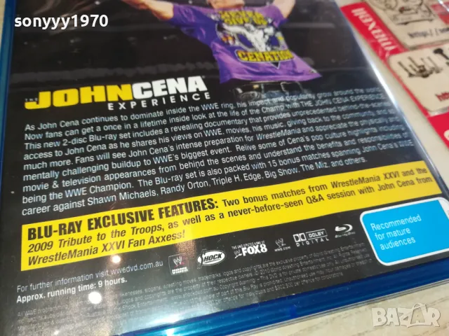 JOHN CENA BLU-RAY X2 DISC 0703251051, снимка 16 - Blu-Ray филми - 49398382