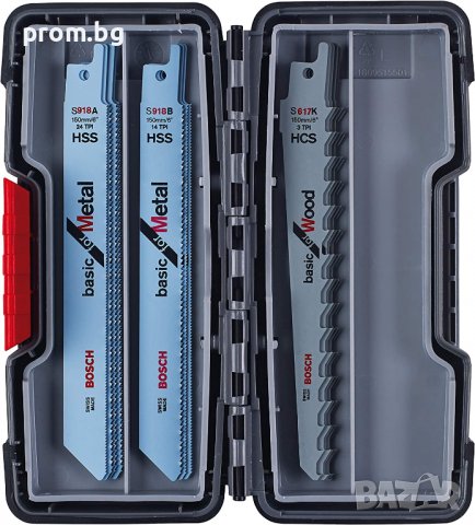 комплект BOSCH ножове, ножчета за саблен трион, метал, дърво 15 бр., снимка 2 - Други инструменти - 39823442