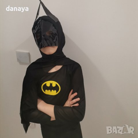 2572 Парти детски костюм Батман костюм на Batman супергерой, снимка 3 - Други - 35067498