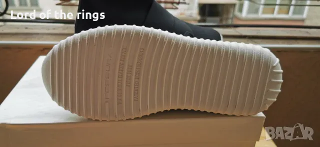 Маркови дамски маратонки / сникърси тип чорап FESSURA - 37 номер., снимка 5 - Маратонки - 49687036