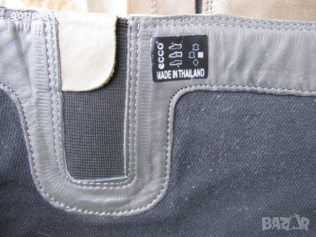 дамски ботуши original ECCO® , 100% супер висококачествена естествена кожа, N- 38 - 39, снимка 13 - Дамски ботуши - 31088761