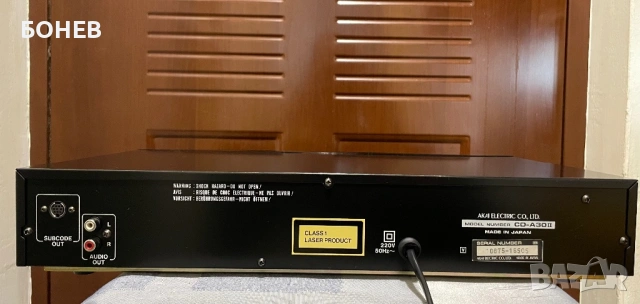 AKAI CD-A30Ⅱ 1986 JAPAN, снимка 9 - MP3 и MP4 плеъри - 53931065