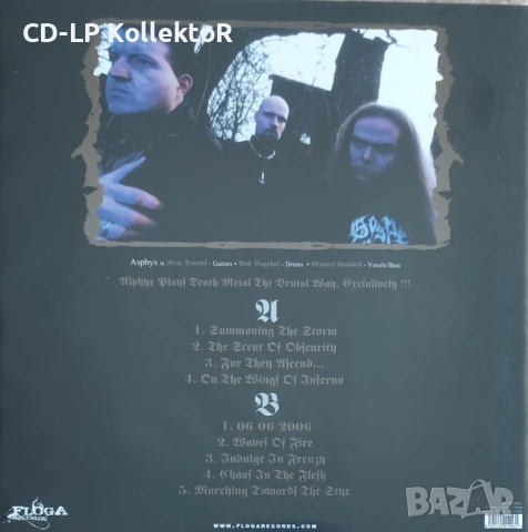 Нов Vinyl (Asphyx - On the Wings of Inferno), снимка 2 - Грамофонни плочи - 51056328