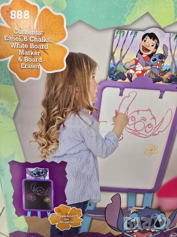 детска статив дъска за рисуване LILO AND STITCH 