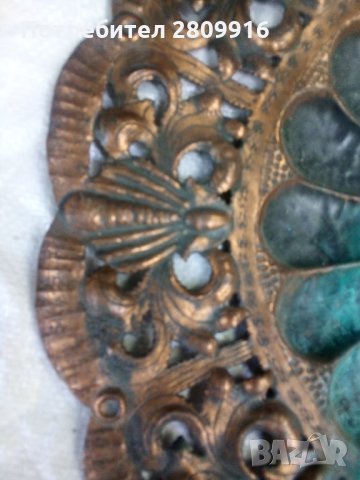 Старо медно пано , снимка 5 - Антикварни и старинни предмети - 34302106
