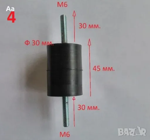 Тампони антивибрационни и за нивелация за климатици, термопомпи, , снимка 7 - Други стоки за дома - 49234717