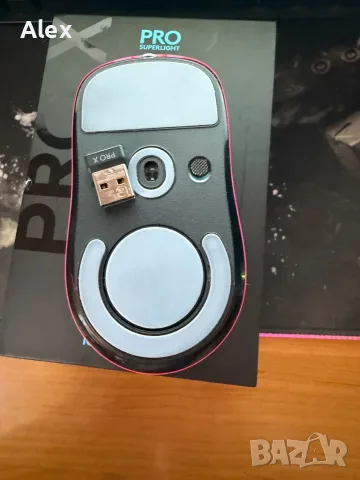 logitech x superlight, снимка 3 - Клавиатури и мишки - 55990048