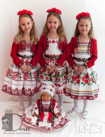 Детска Народна Носия ТЕДИ-МОД, снимка 11 - Детски рокли и поли - 53912763