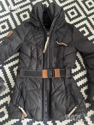 Naketano дебело зимно яке S, снимка 10 - Якета - 52193525