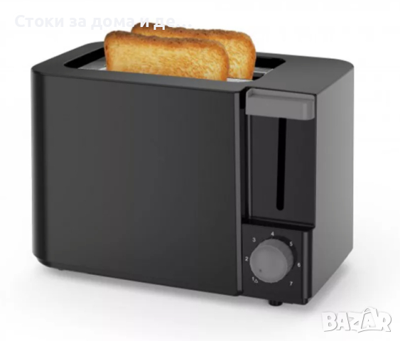 ✨Тостер Rosberg R51440F, 700W, 2филийки, Черен , снимка 1