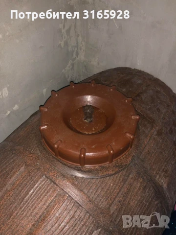 100 л. буре с метална канелка и бидони , снимка 3 - Бидони, бурета и бъчви - 50694398