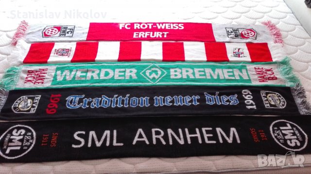 Футболни шалове Bayern M., Barcelona, Celtic, Real M. etc., снимка 3 - Футбол - 31910007