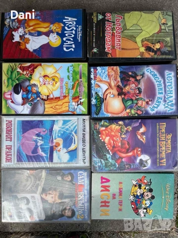 продавам видеокасети , снимка 2 - Анимации - 54158217