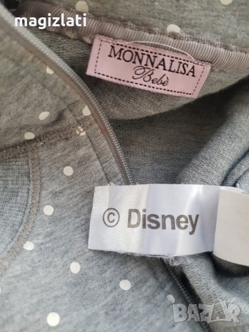 Суитчер на Disney за момиче 9-12 месеца, снимка 6 - Бебешки блузки - 30825251