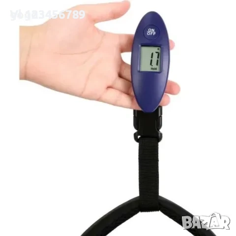 Ръчен кантар/везна за багаж с LCD дисплей, до 50 кг​, снимка 6 - Други стоки за дома - 52236322