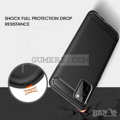 Samsung Galaxy A02s Карбонов удароустойчив гръб , снимка 10 - Калъфи, кейсове - 31814907