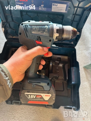 Bosch GSR 18V-55, снимка 4 - Винтоверти - 53876376