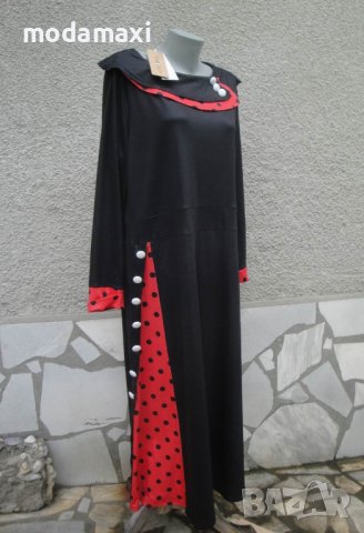3XL Нова дълга рокля Tendency , снимка 4 - Рокли - 40751316