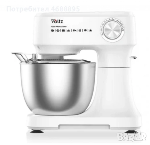 Планетарен миксер с купа, Oliver Voltz, снимка 4 - Миксери - 53900563