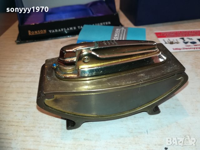 RONSON-MADE IN ENGLAND-внос belgium full antik, снимка 6 - Колекции - 31747411
