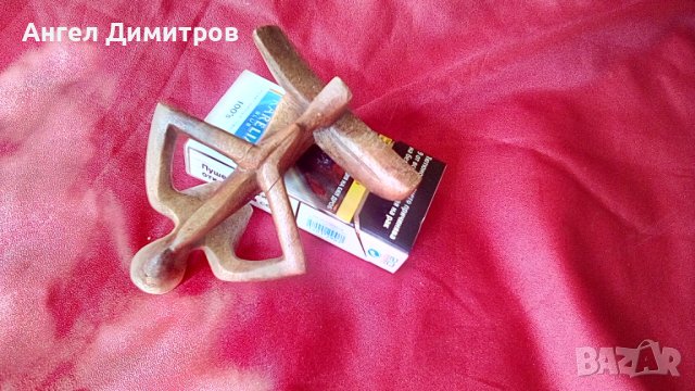 Страхотна ръчна дърворезба фигура , снимка 6 - Декорация за дома - 42041649