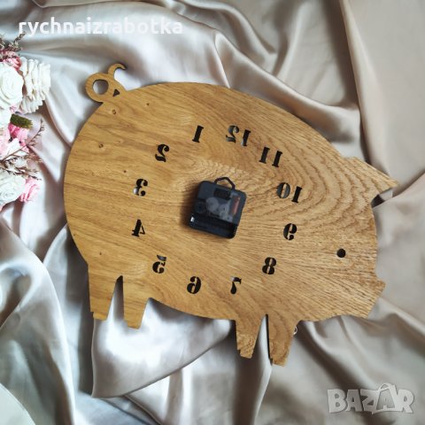 Часовник Прасенце - Стоящ, снимка 2 - Детски - 29460212