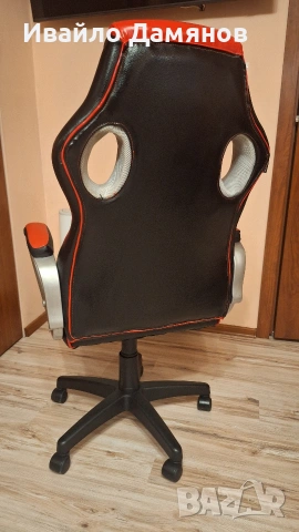 #Геймърски стол #Гейминг стол #Кожен стол #Компютърен стол #Офис стол, снимка 5 - Столове - 54231672