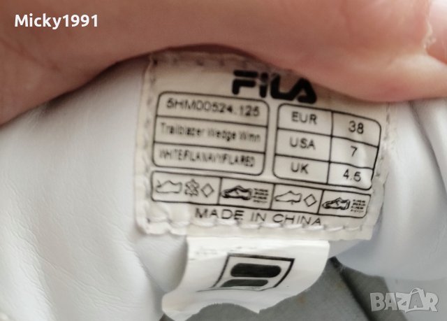Filla TRAILBLAZER WEDGE дамски маратонки , снимка 6 - Маратонки - 42326595
