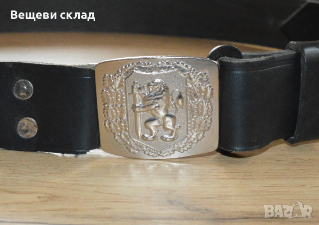 Кожен колан МВР 120 см. НОВ