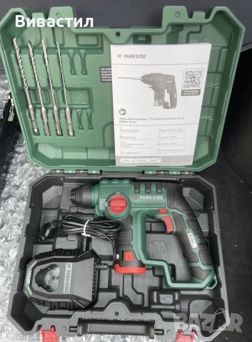 Нови инструменти Парксайд черни и зелени Parkside Performance, снимка 14 - Винтоверти - 52330190