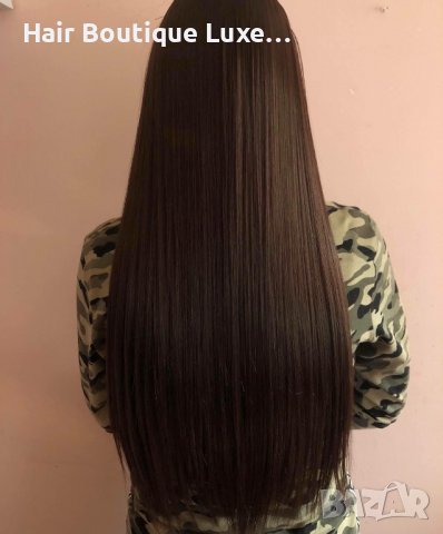 Екстеншъни / Удължители на треса - 100 грама ❤️, снимка 10 - Аксесоари за коса - 39099672
