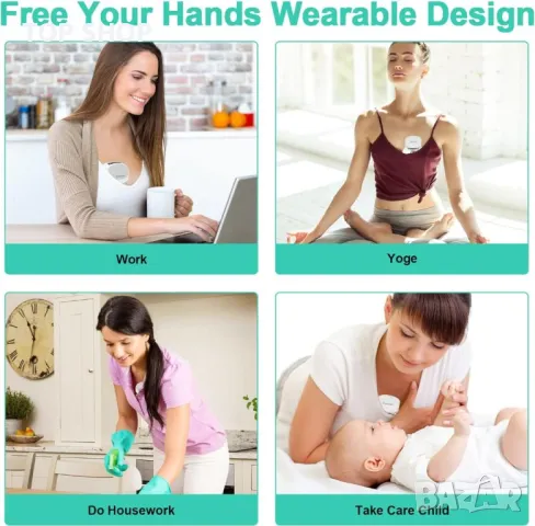 Смарт помпа за кърма Jkevow S10PRO, снимка 11 - Помпи за кърма - 48780669