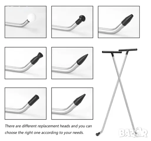 PDR  Лост 610 мм със сменяем връх за ремонт на вдлъбнатини без кит и боя - 13 части, снимка 2 - Аксесоари и консумативи - 49559051