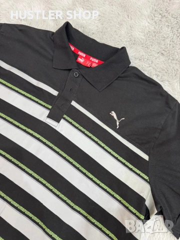 Мъжка тениска с яка PUMA. Размер 2XL, снимка 2 - Тениски - 54286862