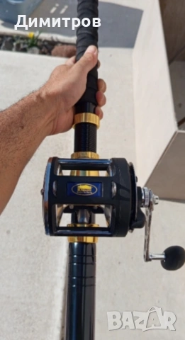 Тролинг морска въдица REMIXON и мултипликатор LINEAEFFE мул