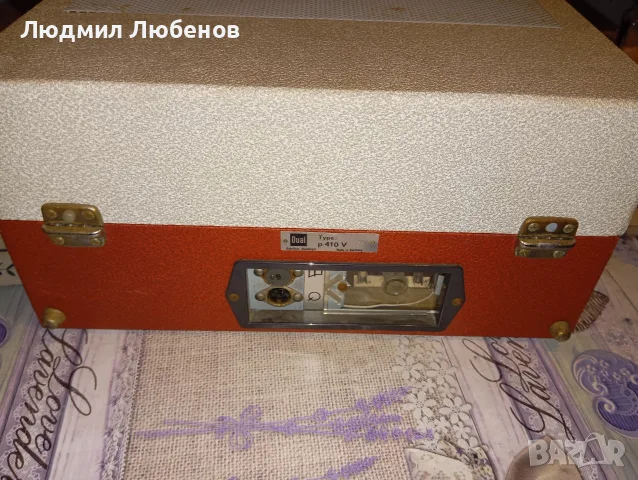 Ретро лампов грамофон Dual P410V от 1966г., снимка 10 - Грамофони - 55931224
