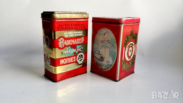 Стари метални кутии от кафе, снимка 3 - Колекции - 38041997
