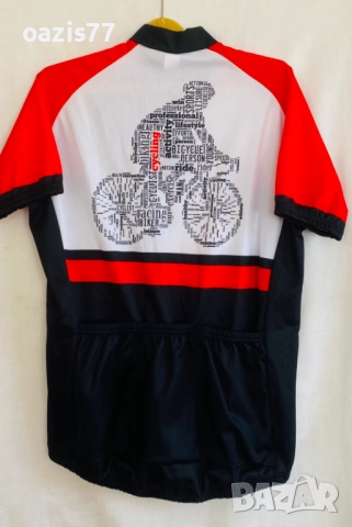 Джърси за колоездене, Спортна блуза за бягане и Термобельо. Нови. Размерите са в неопънато състояние, снимка 4 - Спортна екипировка - 52728264