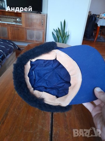 Стара зимна пожарникарска шапка, снимка 5 - Други ценни предмети - 38162886