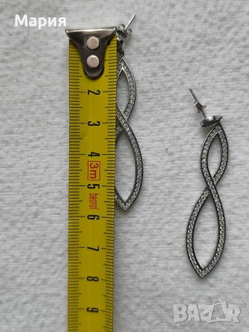 Уникални сребърни обеци , снимка 2 - Обеци - 53899029