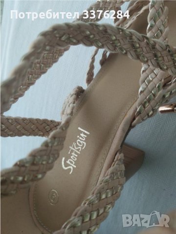 Дамски сандали с каишка на ток, снимка 10 - Сандали - 40488703
