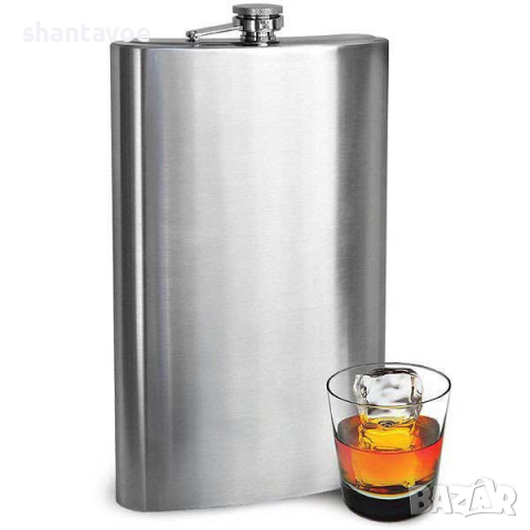 Гигантска фласка (манерка за алкохол) за ценители – 1.9 литра , снимка 1 - Подаръци за мъже - 44602669