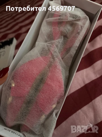 дамски сандали Чисто нови в розово свят, снимка 1