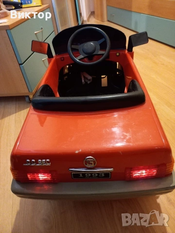 Ретро акумулаторна кола мерцедес, снимка 2 - Антикварни и старинни предмети - 53279919